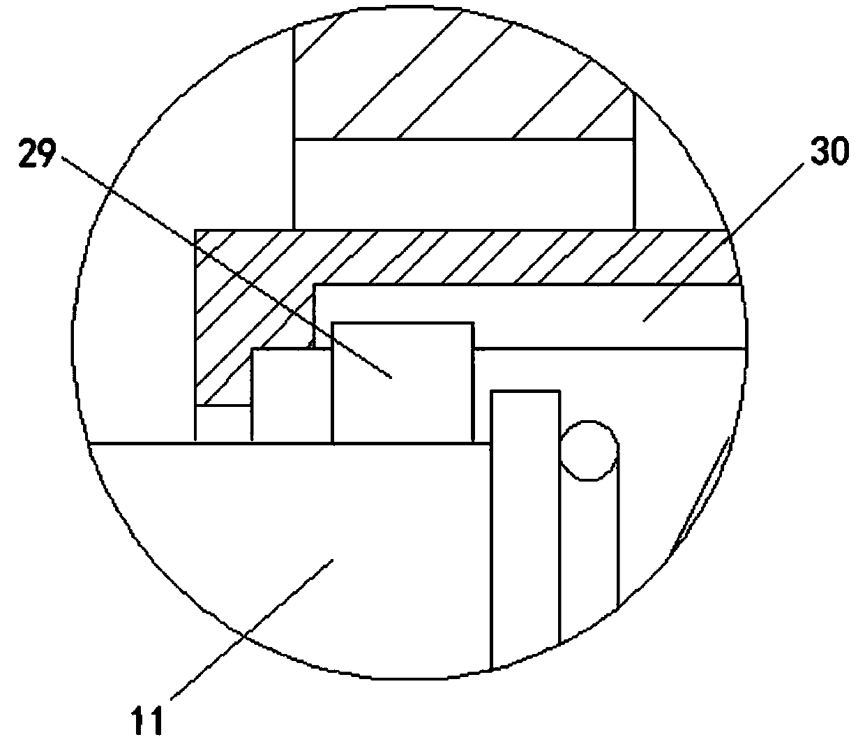 Grinding device capable of automatically removing burrs and conveniently collecting waste materials