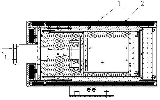 Anti-radiation camera shooting device