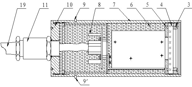 Anti-radiation camera shooting device