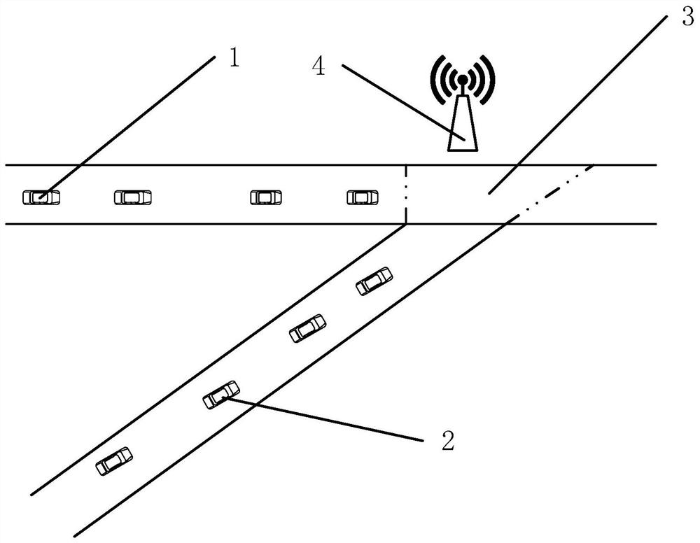 Double-layer collaborative optimization method for ramp merging of networked vehicles