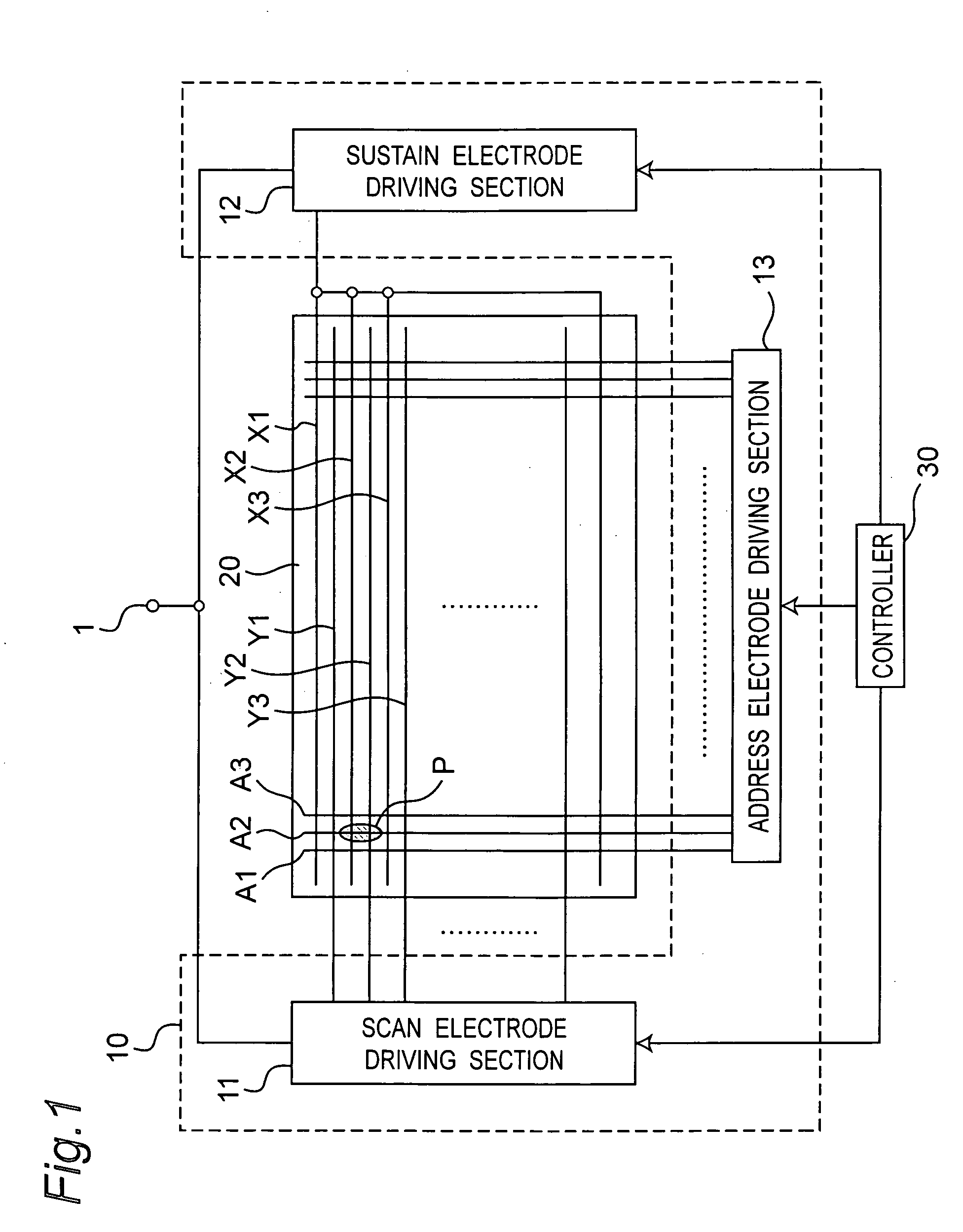 Apparatus for driving plasma display panel and plasma display