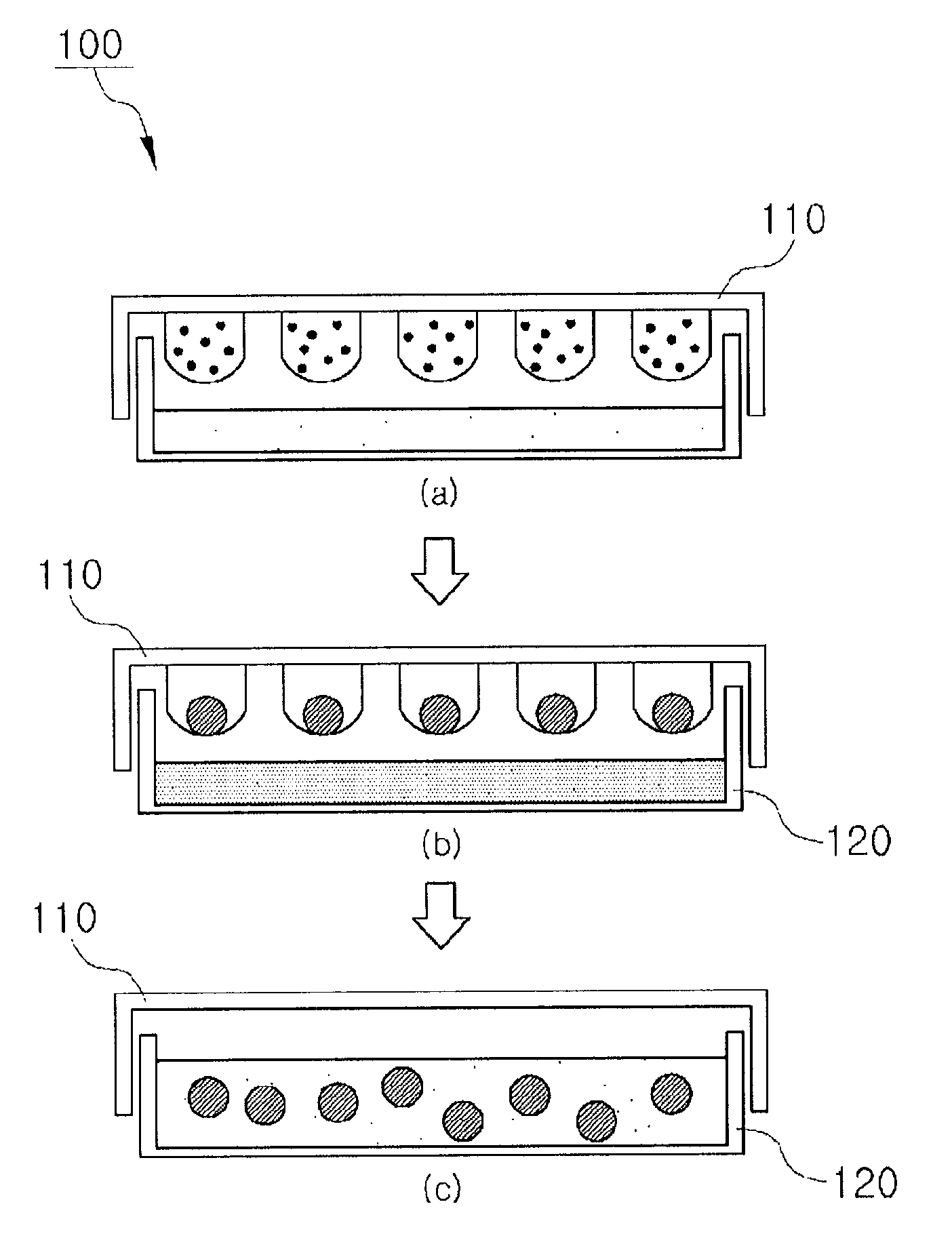 Cell culture dish for the embryoid body formation from embryonic stem cells