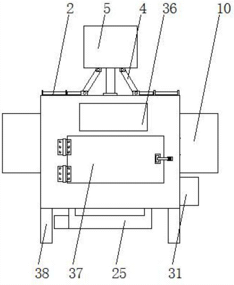 Cloth dyeing device