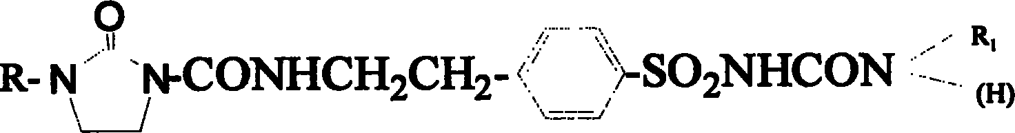 New compound in sulfonyl ureas, and medicine use