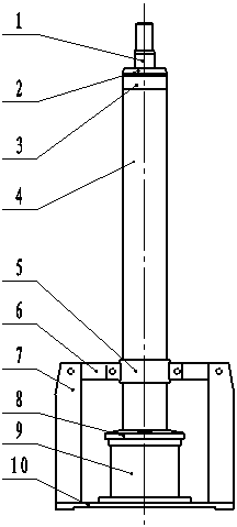 Electric mast for agricultural laser grader