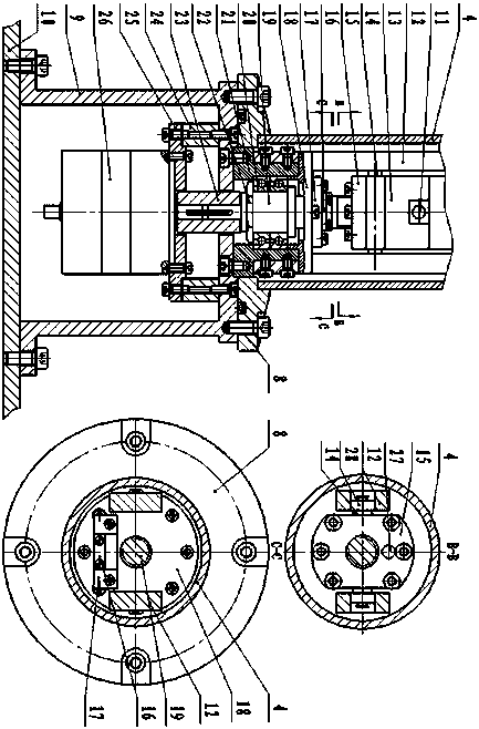 Electric mast for agricultural laser grader