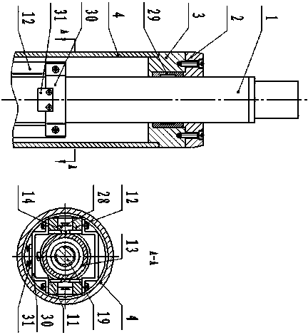 Electric mast for agricultural laser grader