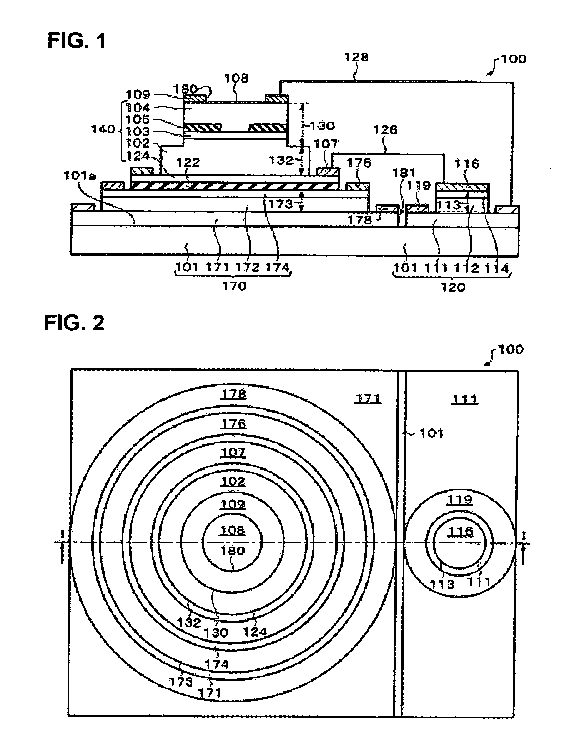 Surface emitting type device, and method for manufacturing the same