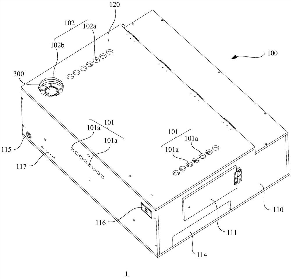 Automatic temperature control aging device