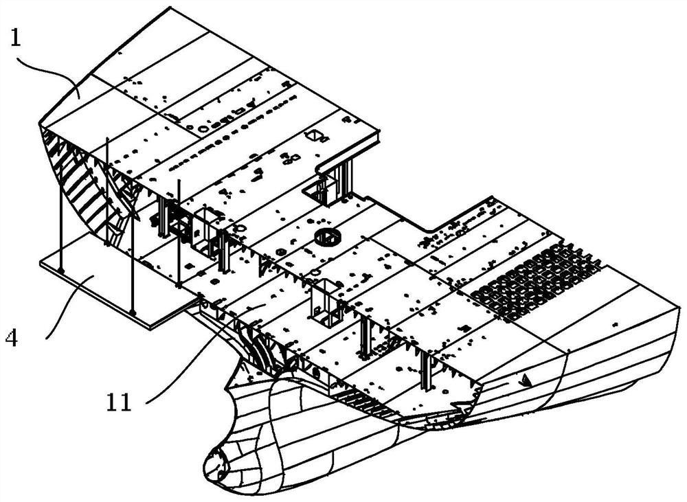 Cabin sealing installation method of a water glycol unit for dual-fuel bulk cargo shi