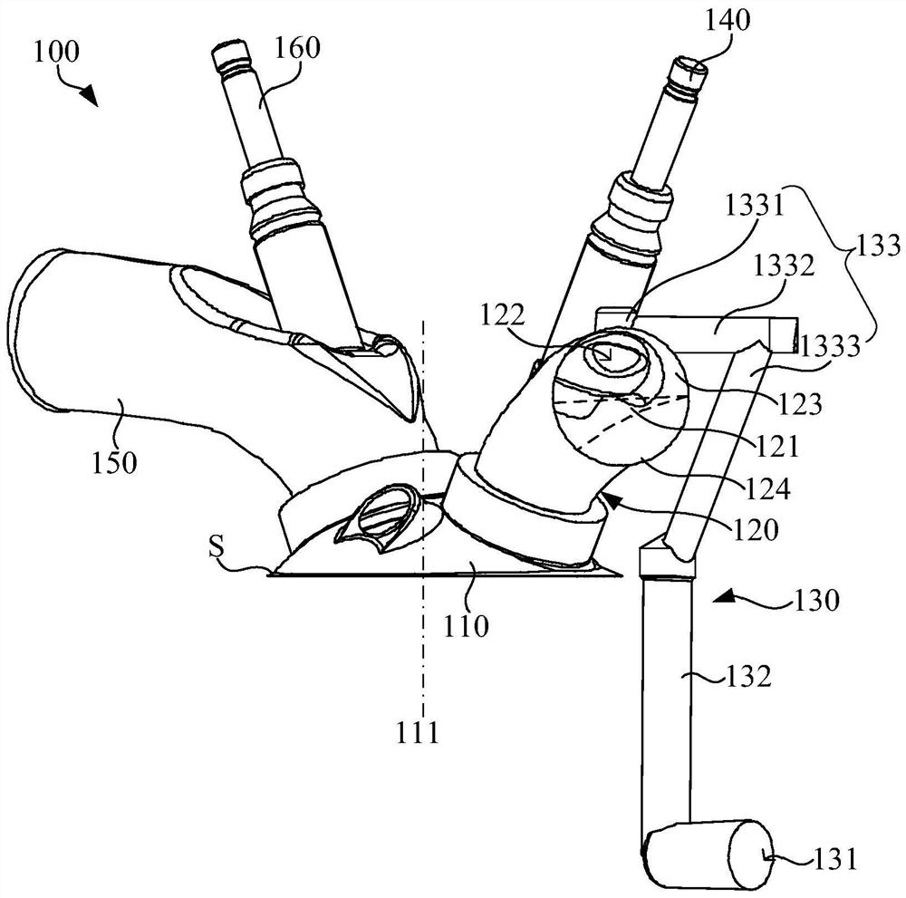 Secondary air supplementing device and engine