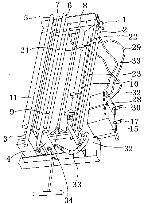 Color steel adhesive glue recovery device and recovery method