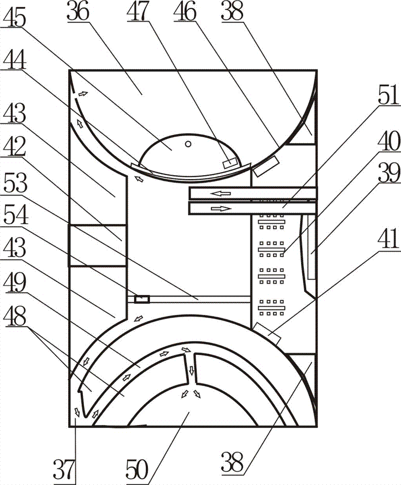 Acoustic-barrier underwater sightseeing exploration apparatus