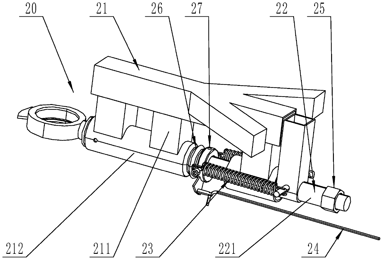 A booster device for a robot in a scenic spot