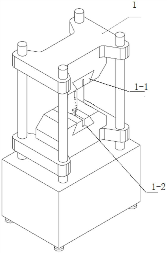 Swing arm bushing rubber and framework pull-off test tool