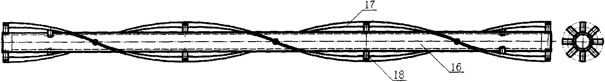 Continuous plasticizing production device and method