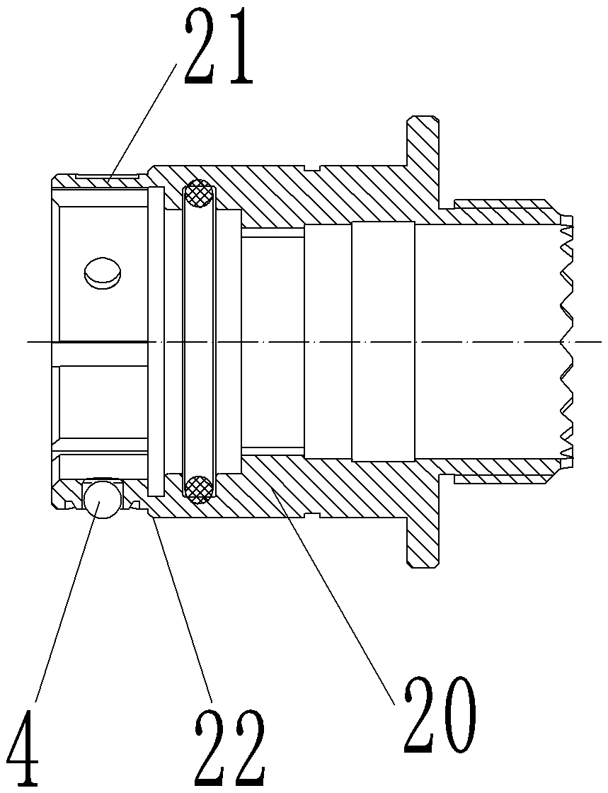 Drop-off connector and drop-off connector assembly