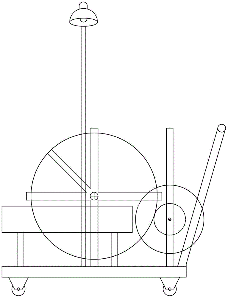 Steel strip packing car