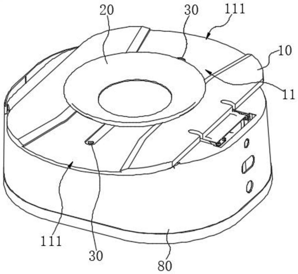 Self-positioning device and smart delivery truck