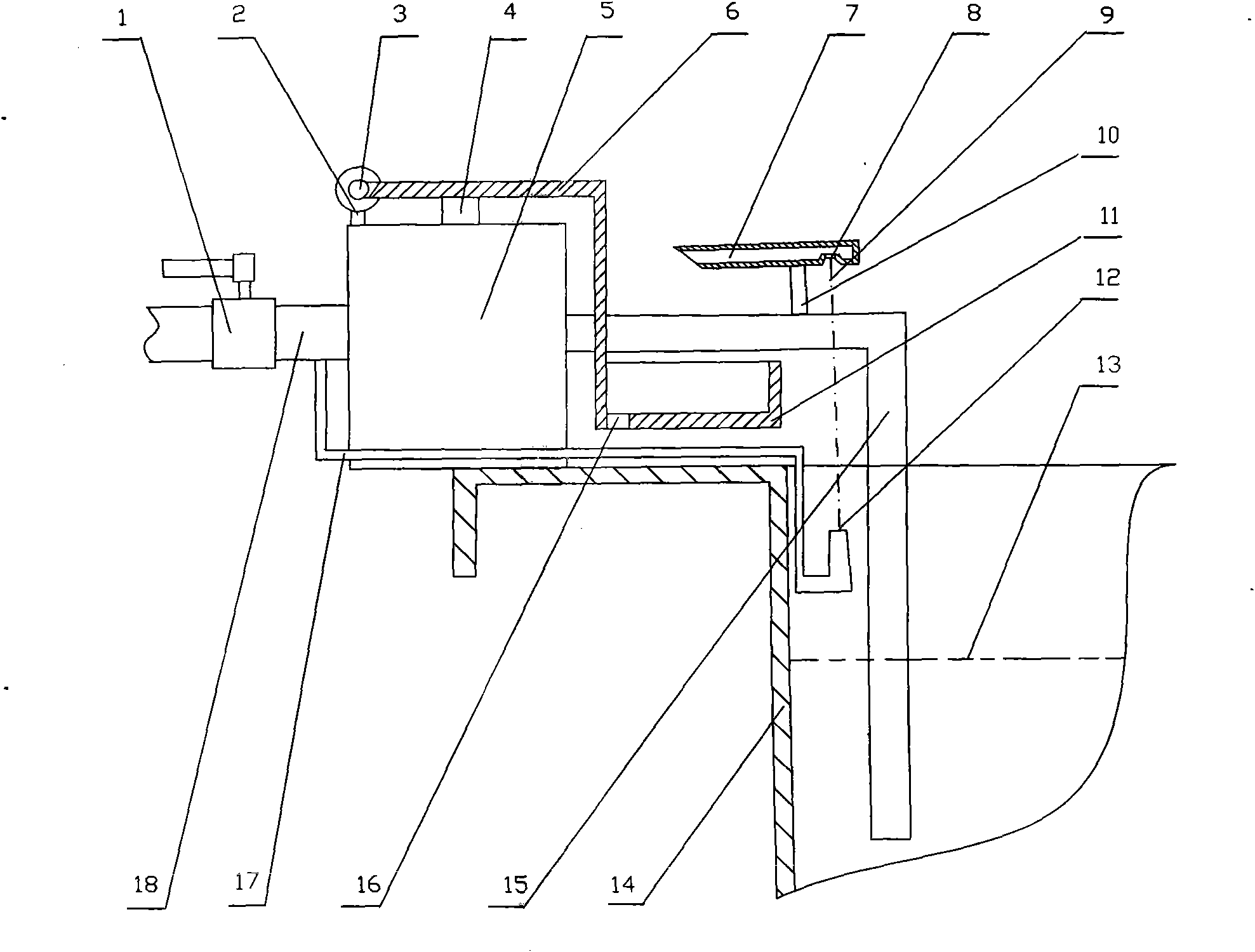 Method for automatically adjusting water volume of water boiler for kitchen stove