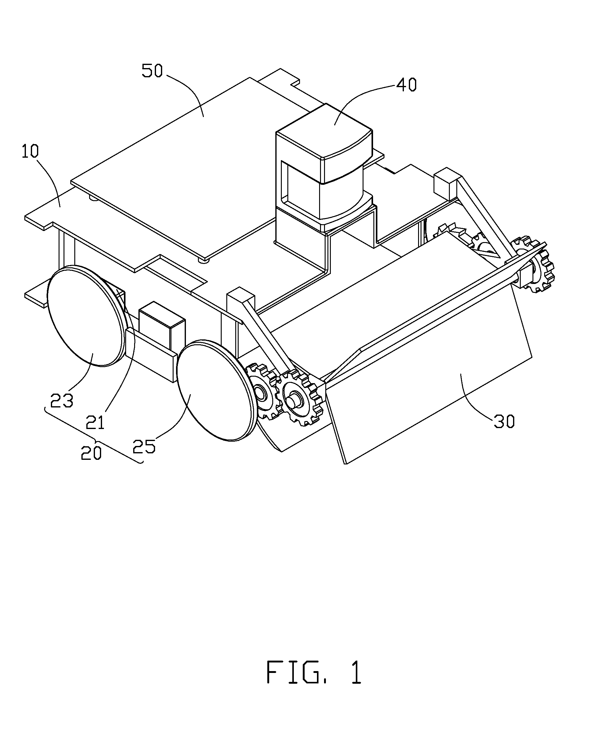 Robot for collecting table tennis balls