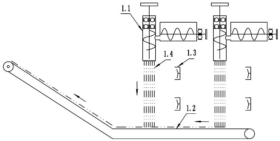 Beef tendon noodle continuous production and processing system