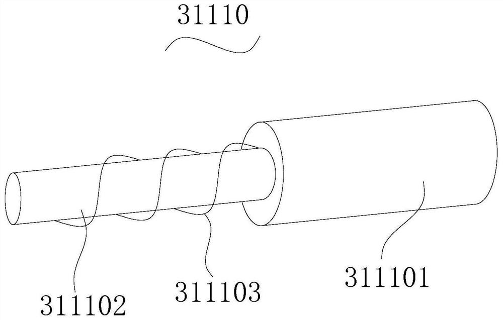 Coffee machine water inlet device