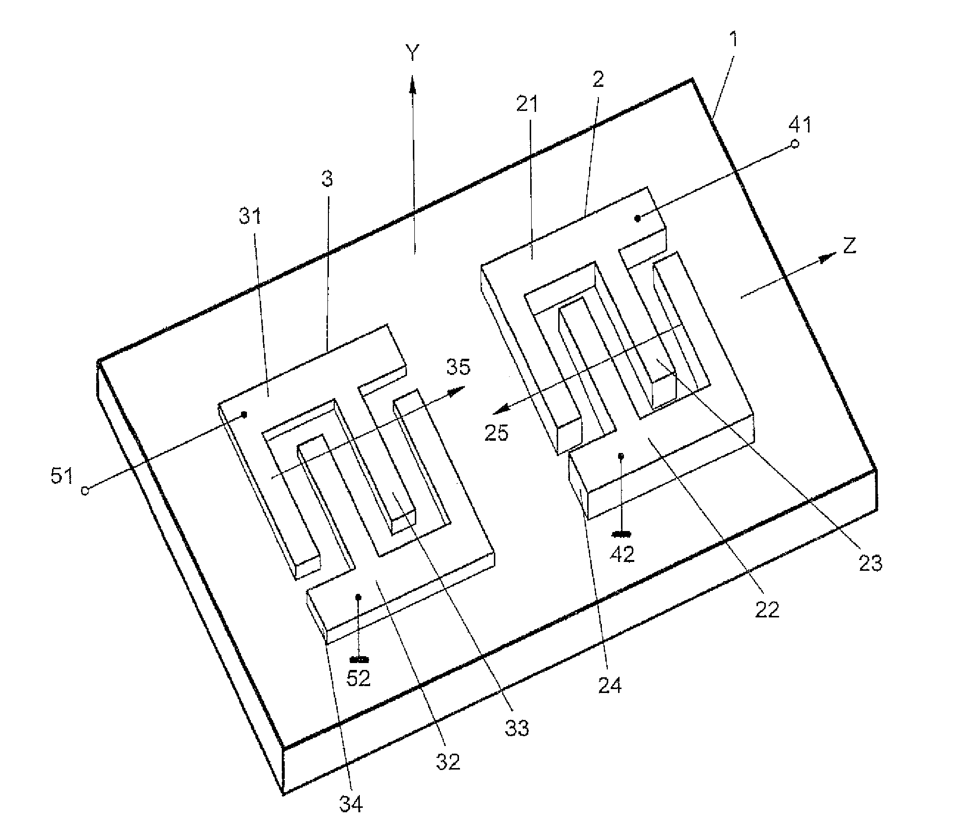 Surface acoustic wave component