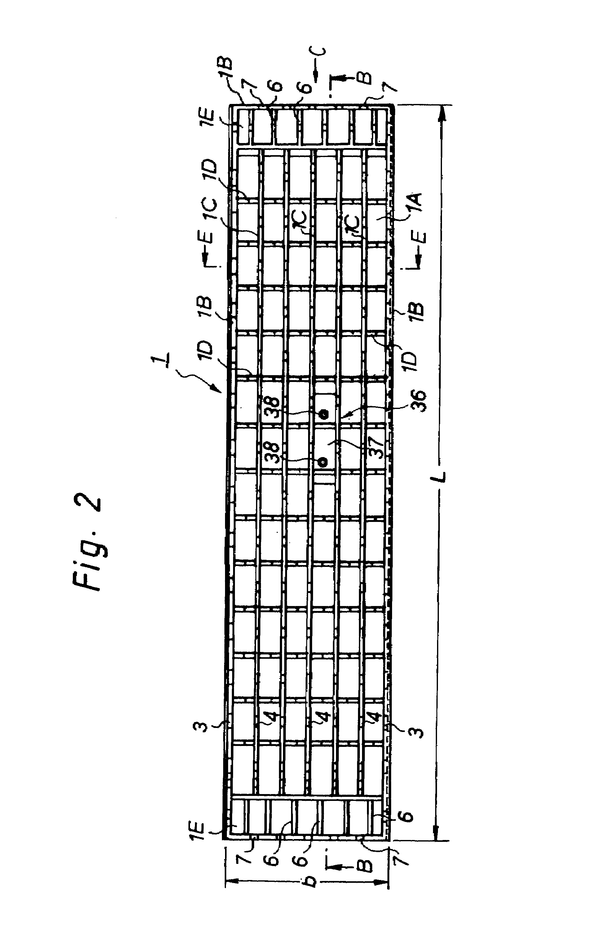 Block unit for repairing flow passage facilities and method of repairing flow passage facilities