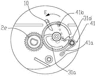 Powder box for electrophototgraphic imaging device and method for resetting detection gear thereof