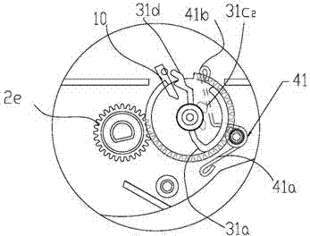 Powder box for electrophototgraphic imaging device and method for resetting detection gear thereof