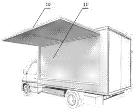 Multifunctional mobile community intelligent logistics terminal