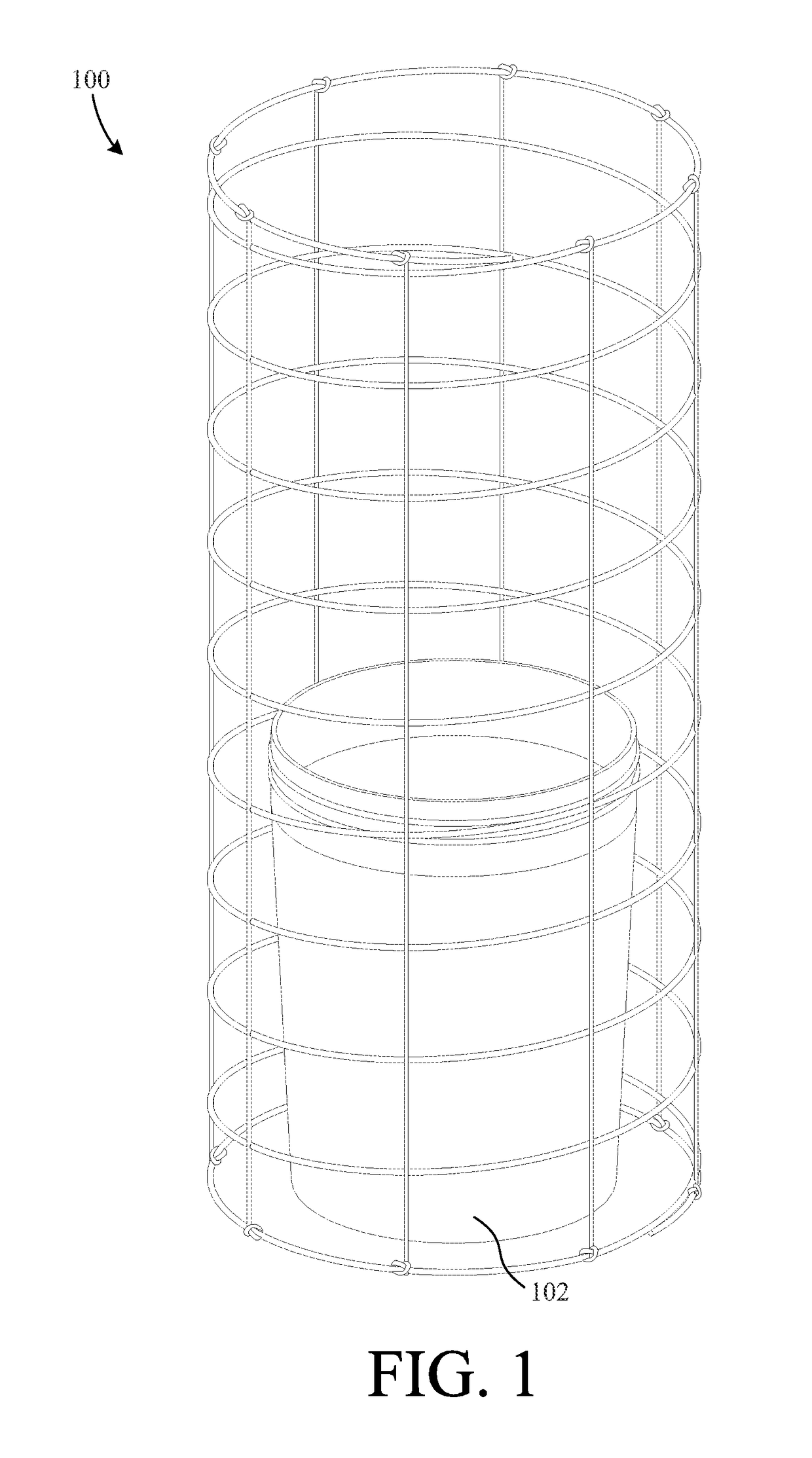 Collapsible plant support