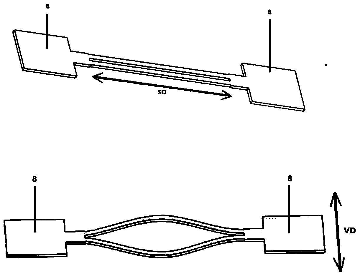 Probe type high-accuracy force sensor based on quartz resonator