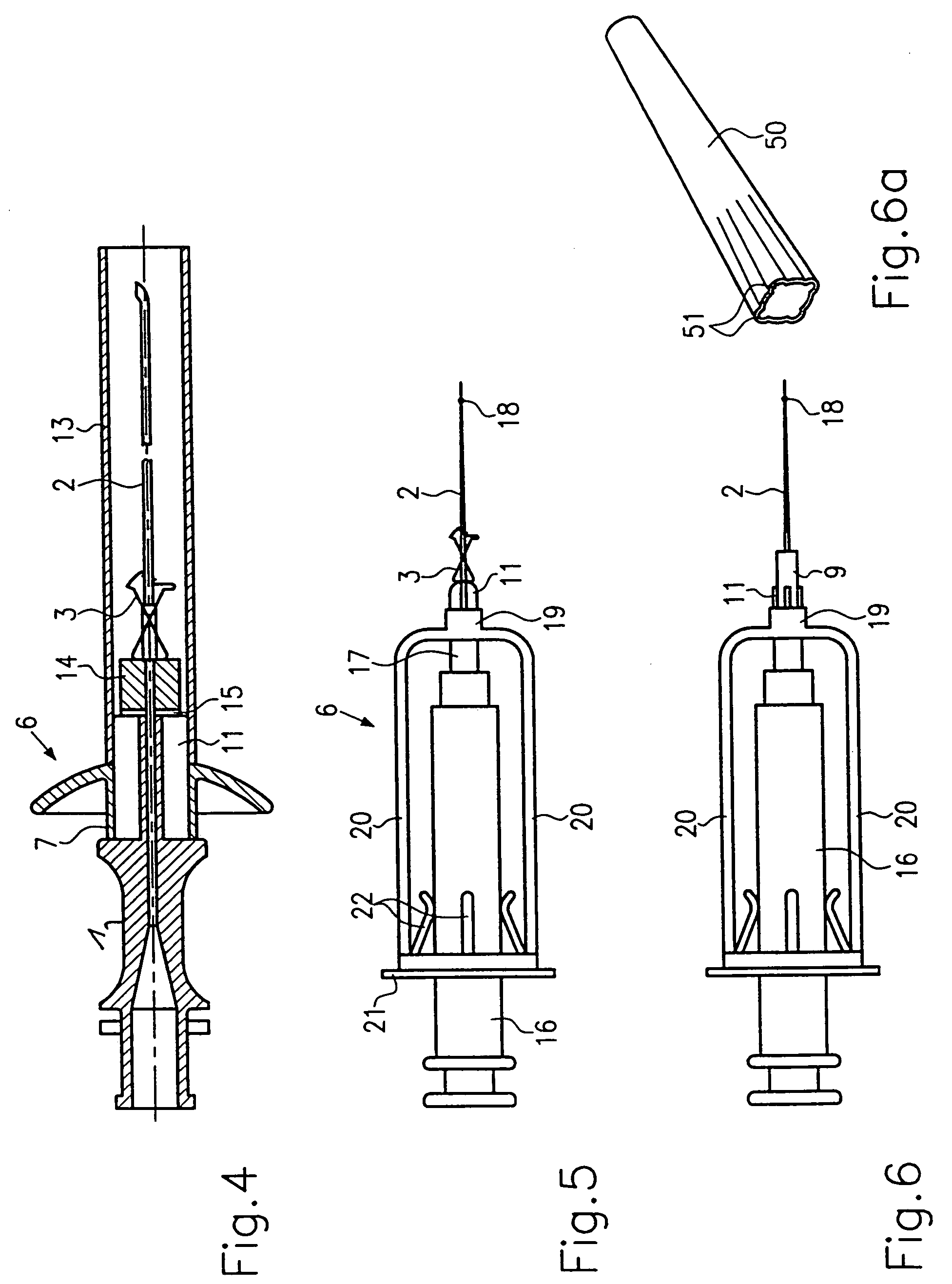 Needle assembly with protective element