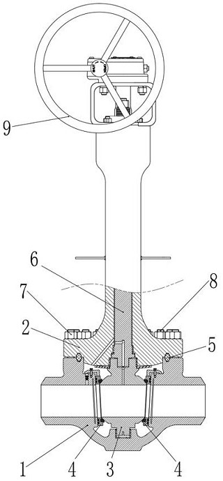 A cryogenic ball valve and method of using the same