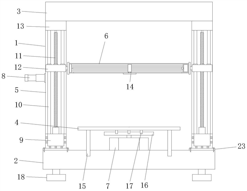 3D printing technology printing frame and application thereof