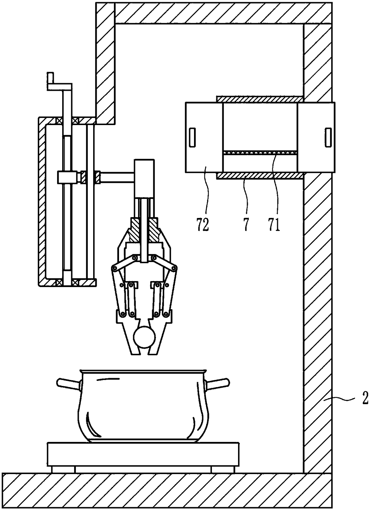 Water boiling and steam disinfection device for pediatric cough syrup cup