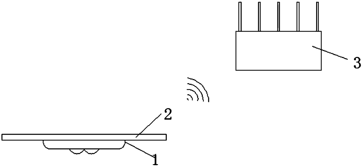 High-precision underarm electronic thermometer capable of remote monitoring