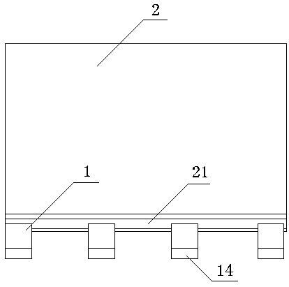 Downhole track-free transport method