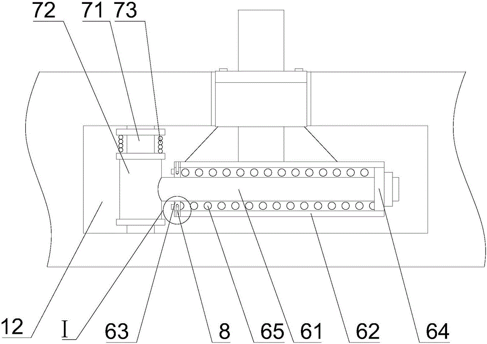 Buffering anti-collision structure used in roads and intersections