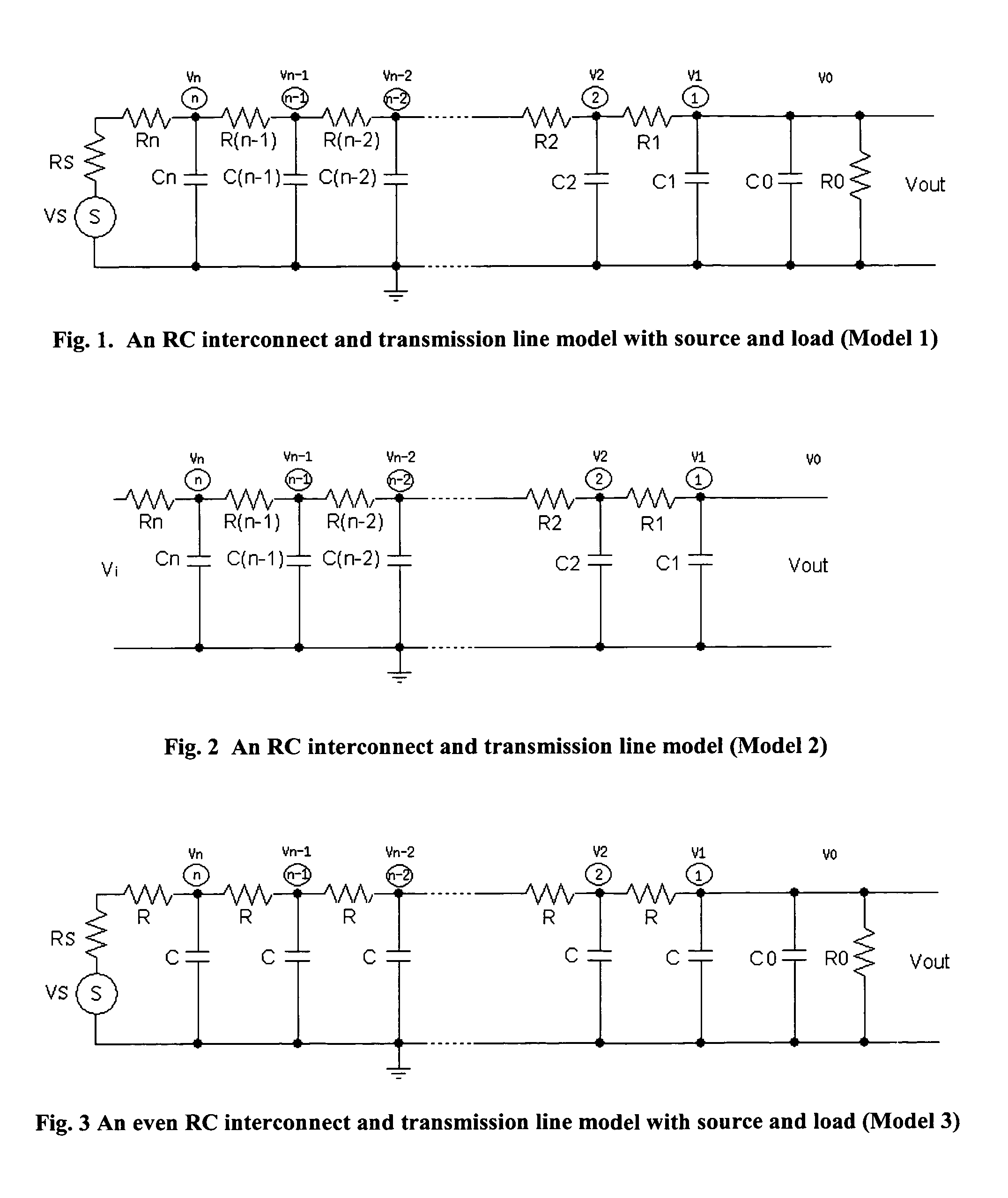 Methods to generate state space models by closed forms and transfer functions by recursive algorithms for RC interconnect and transmission line and their model reduction and simulations