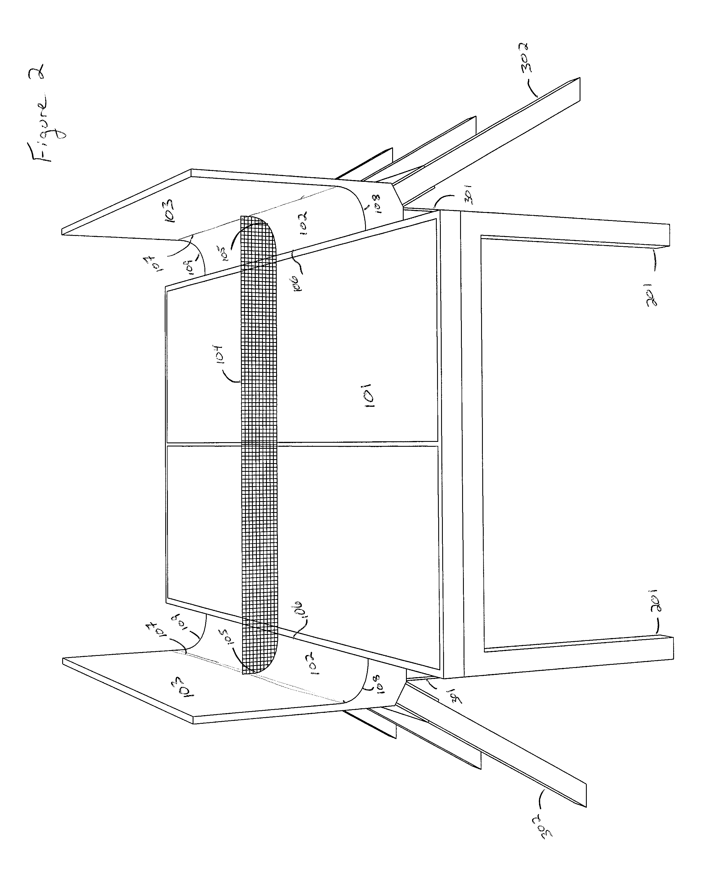 Extended playing surface apparatus for table tennis