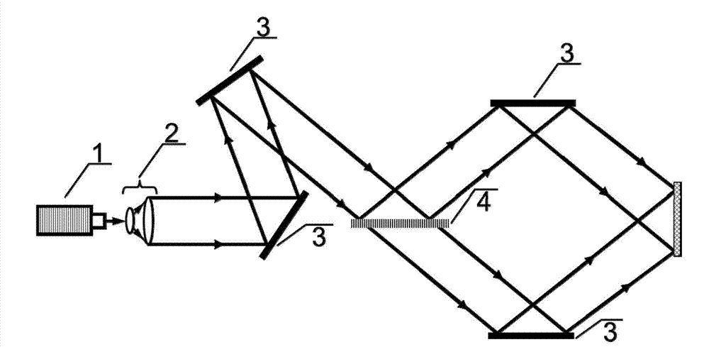 Production method of metal micro-nano structure based on laser interference induced cross-linking reaction