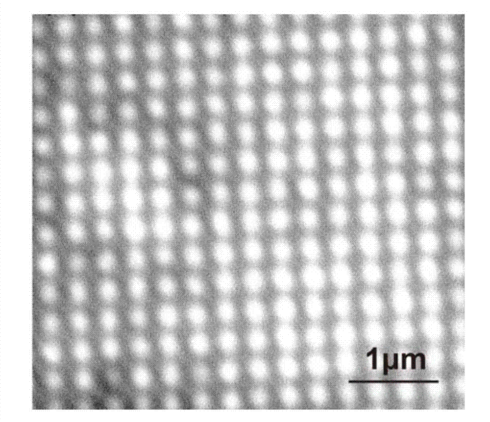 Production method of metal micro-nano structure based on laser interference induced cross-linking reaction