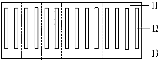 Dialyzer storage rack in refrigerator