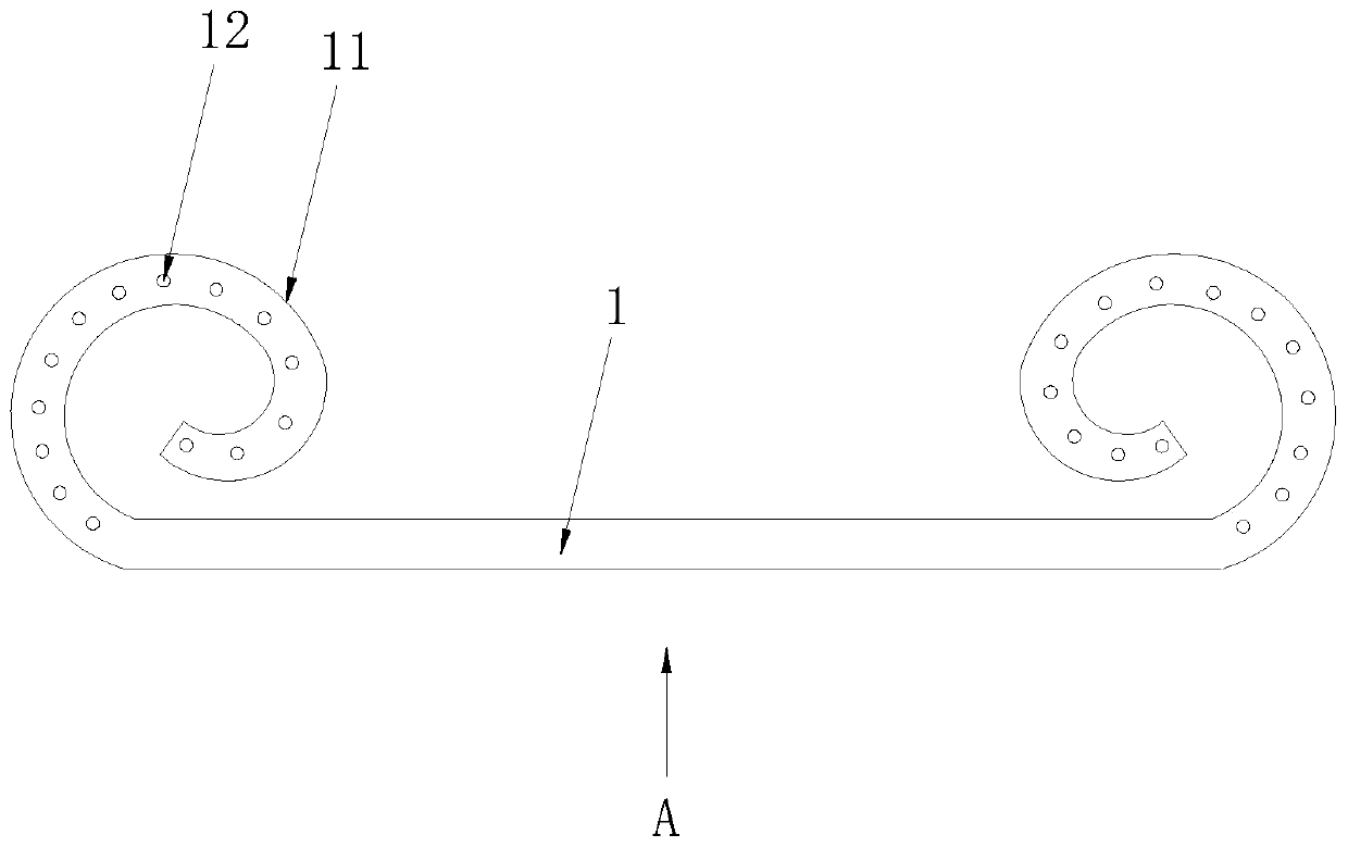 Biliary drainage tube based on radioactive particle therapy