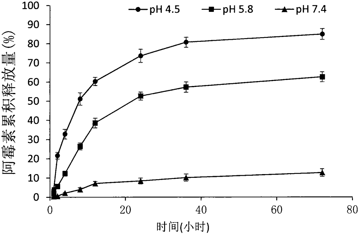 A kind of anti-tumor macromolecular prodrug complex and its preparation method and application