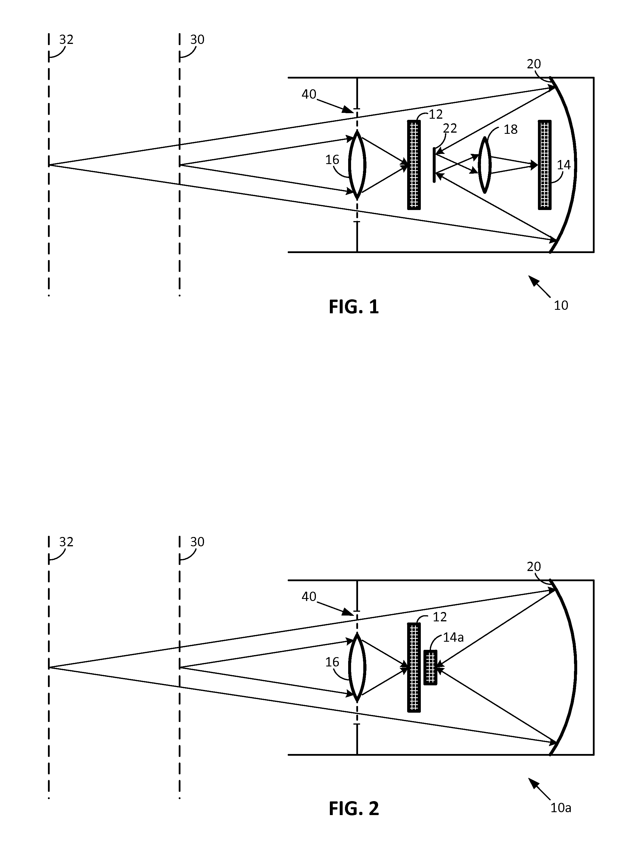 Plural focal-plane imaging