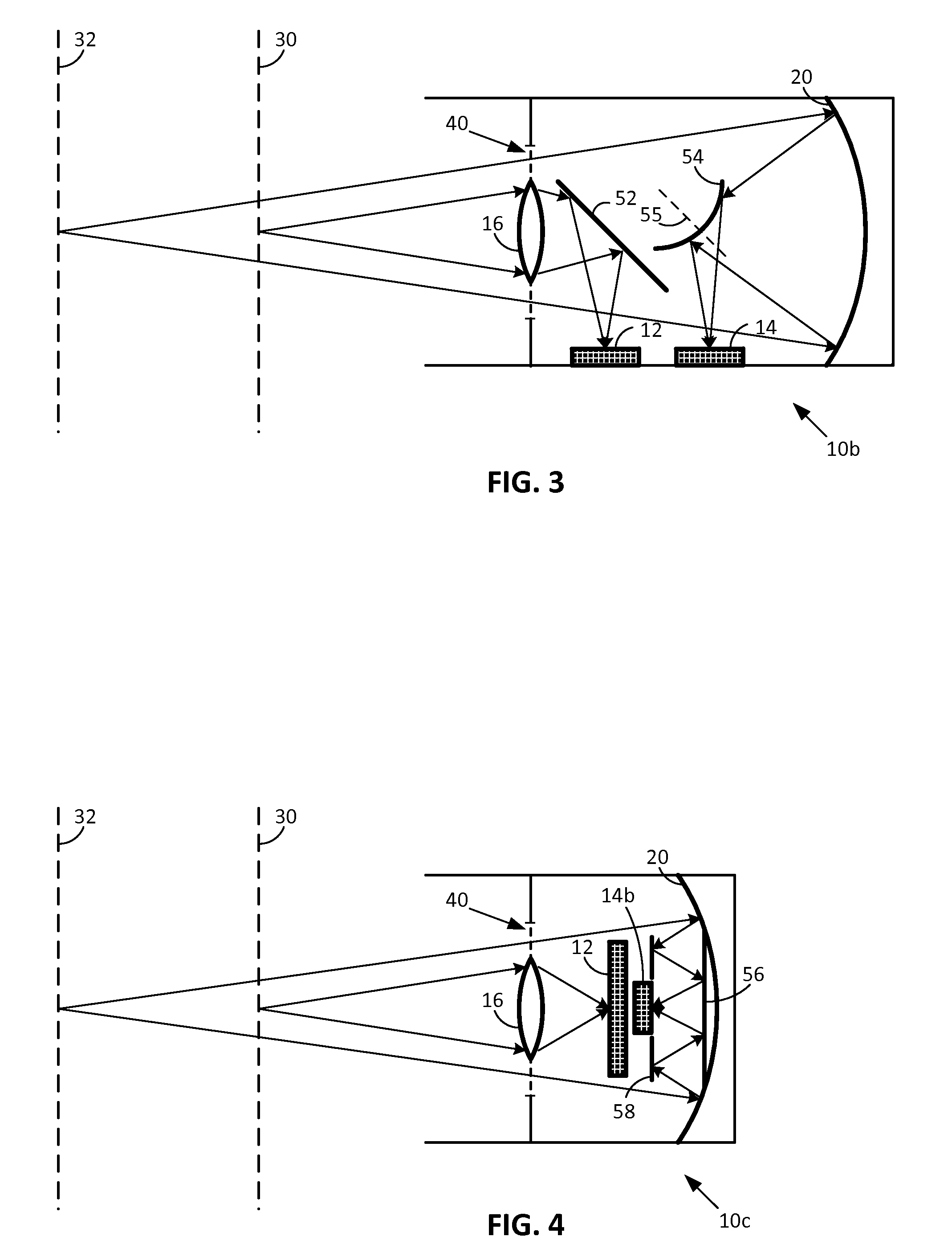 Plural focal-plane imaging